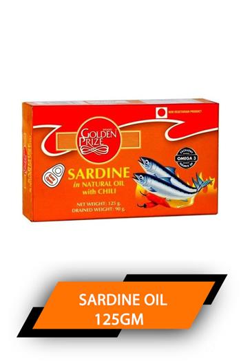 Gp Sardine Oil With Chili 125gm